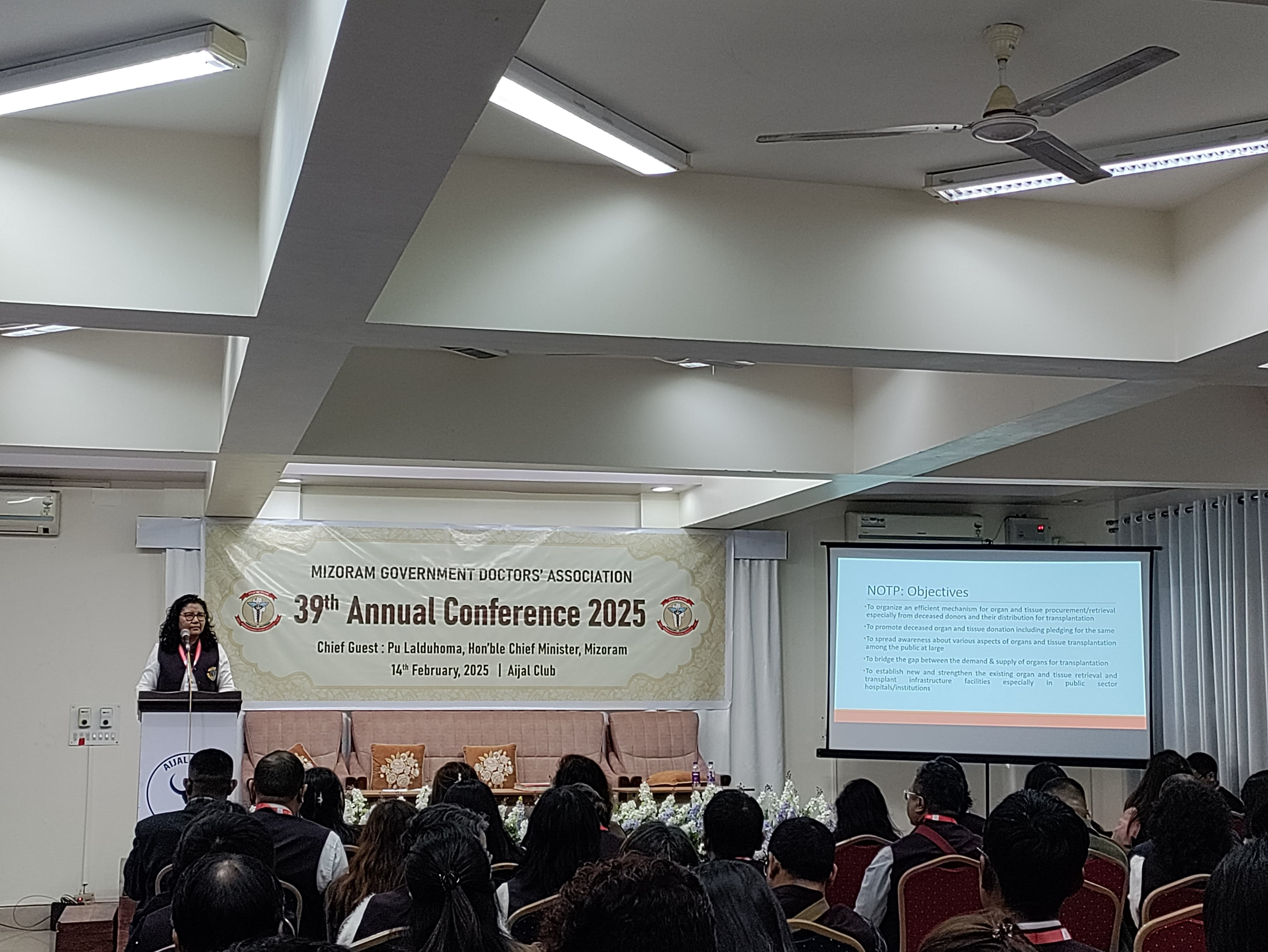 Organ Donation awareness campaign at MGDA 39th Annual Conference 2025